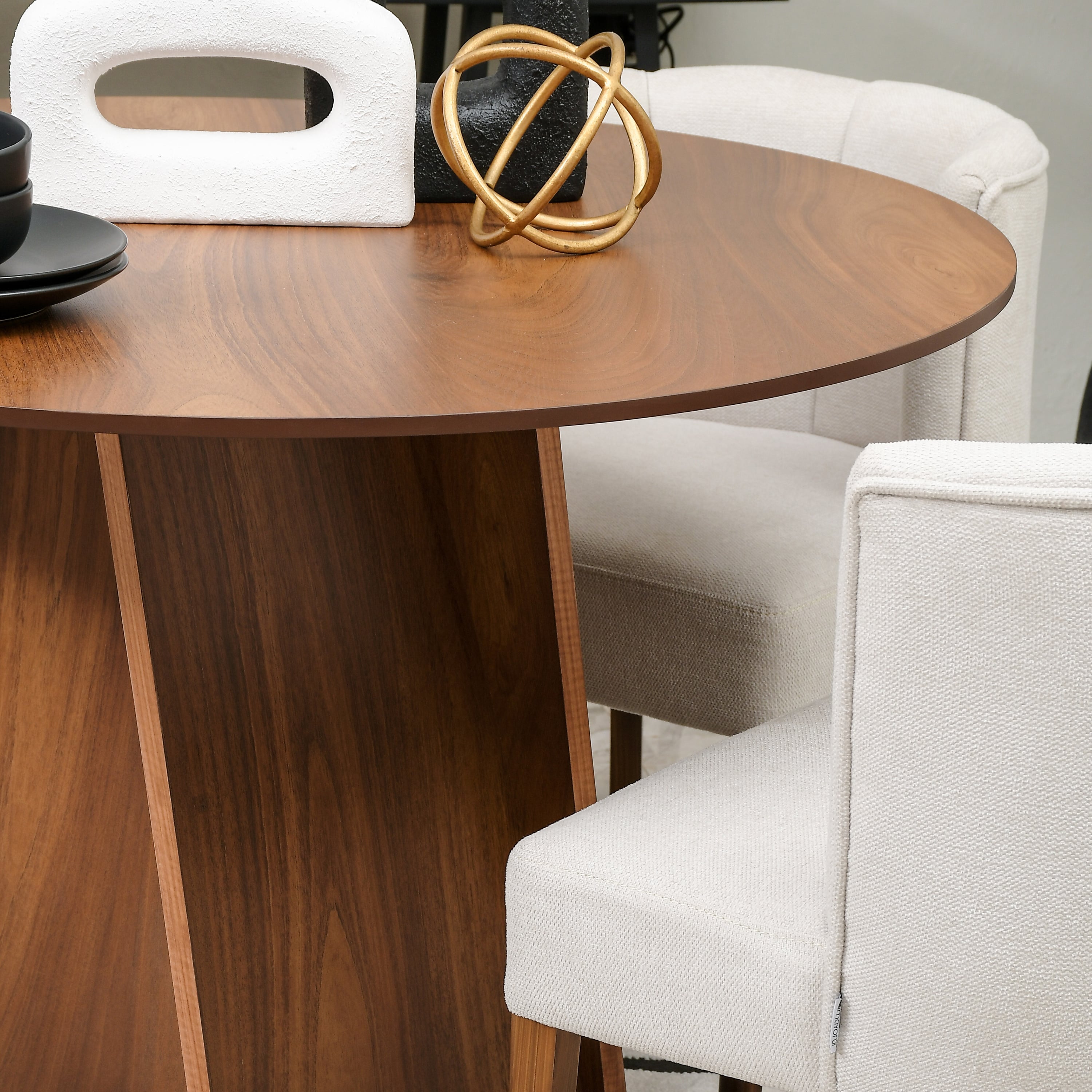 Comedor Black p/4 con Silla Barcelona Gajos