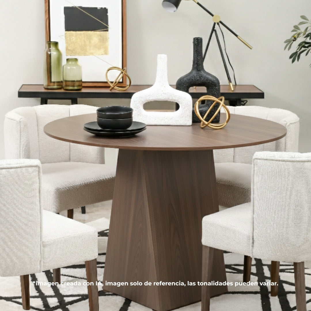 Comedor Black p/4 con Silla Barcelona Gajos