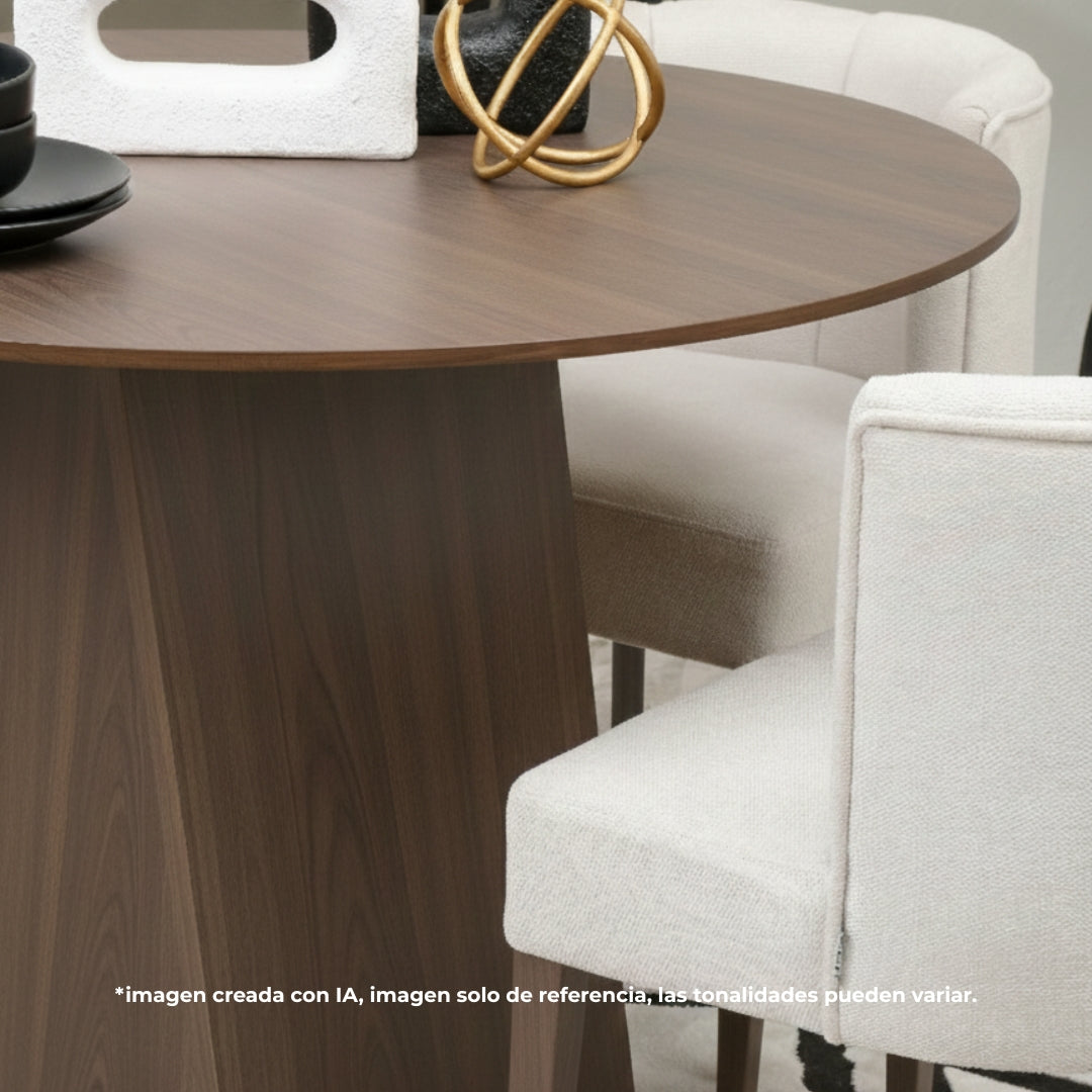 Comedor Black p/4 con Silla Barcelona Gajos