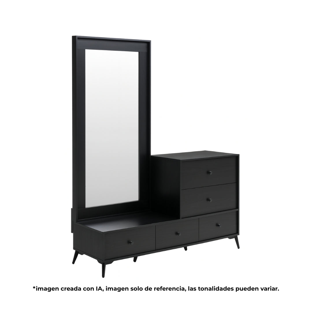 Cómoda y Espejo Luna