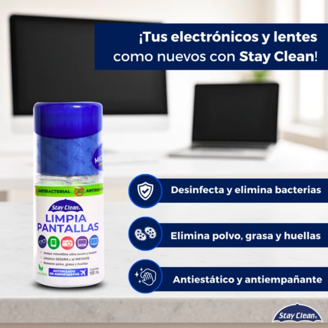 Limpia Pantallas Stay Clean