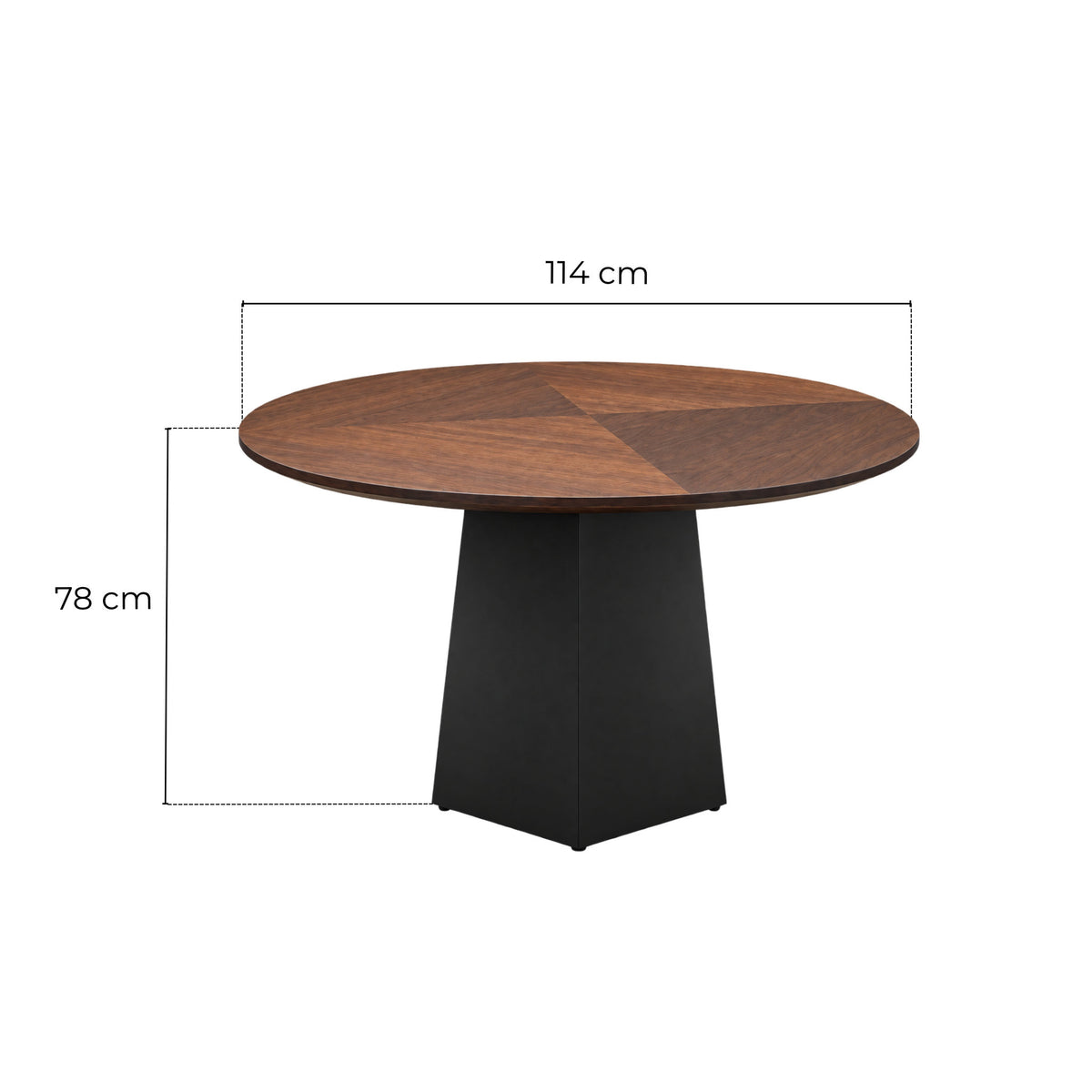 Set Mesa Olmo + 4 Sillas Royal