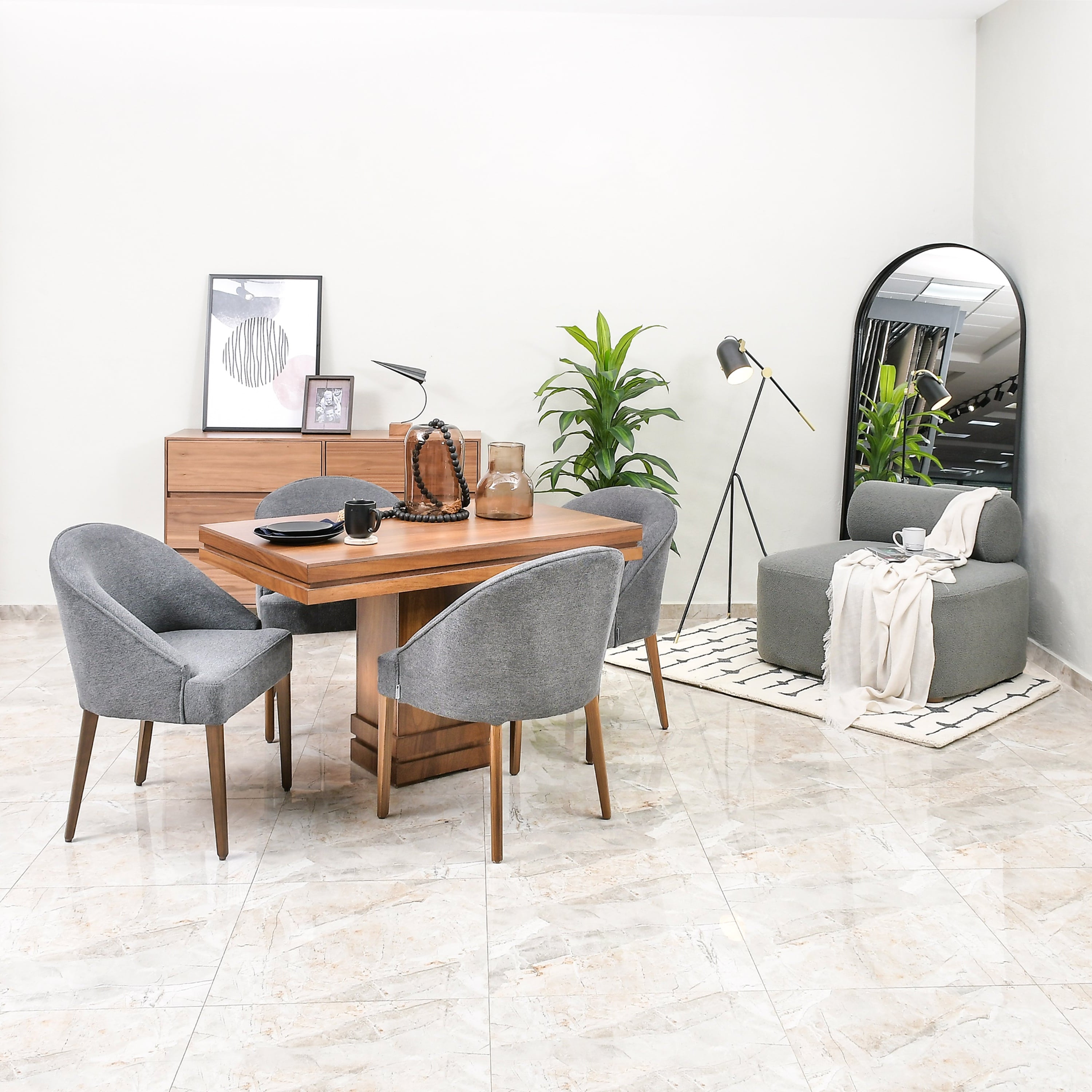 Comedor Malvina p/4 con Silla España