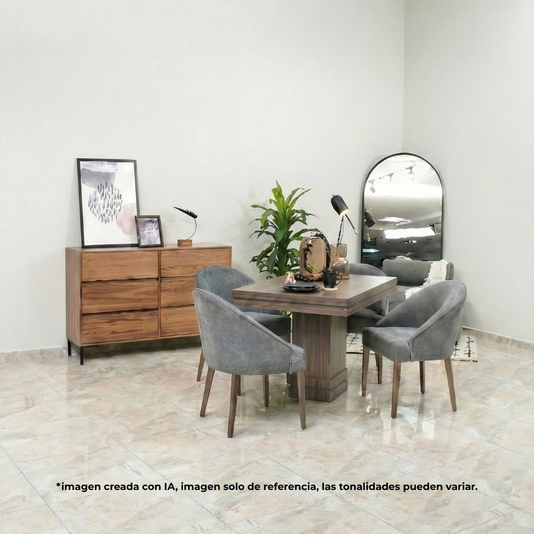 Comedor Malvina p/4 con Silla España