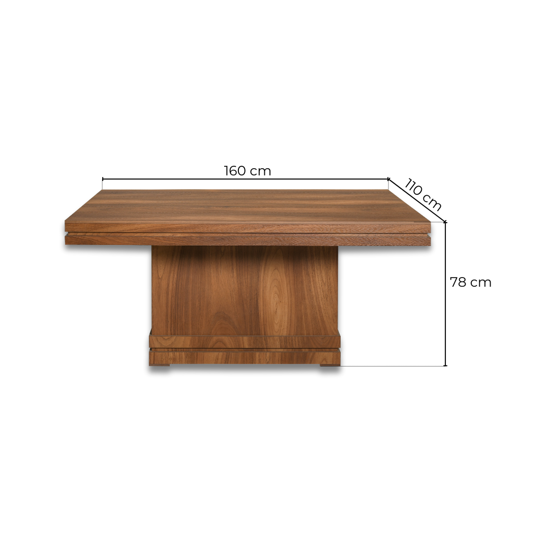 Comedor Malvina p/6 con Silla Apolo