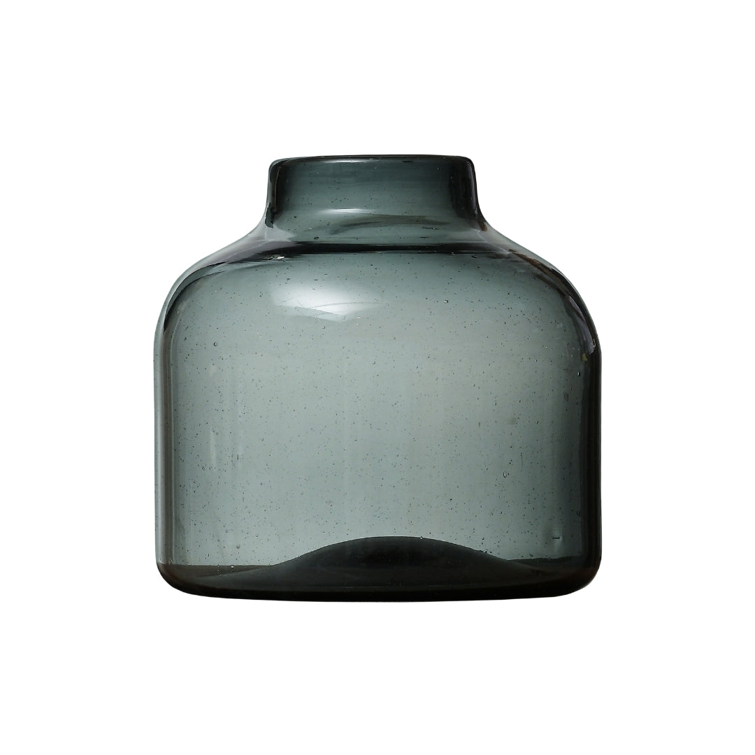 Florero California Grande Gris Grafito