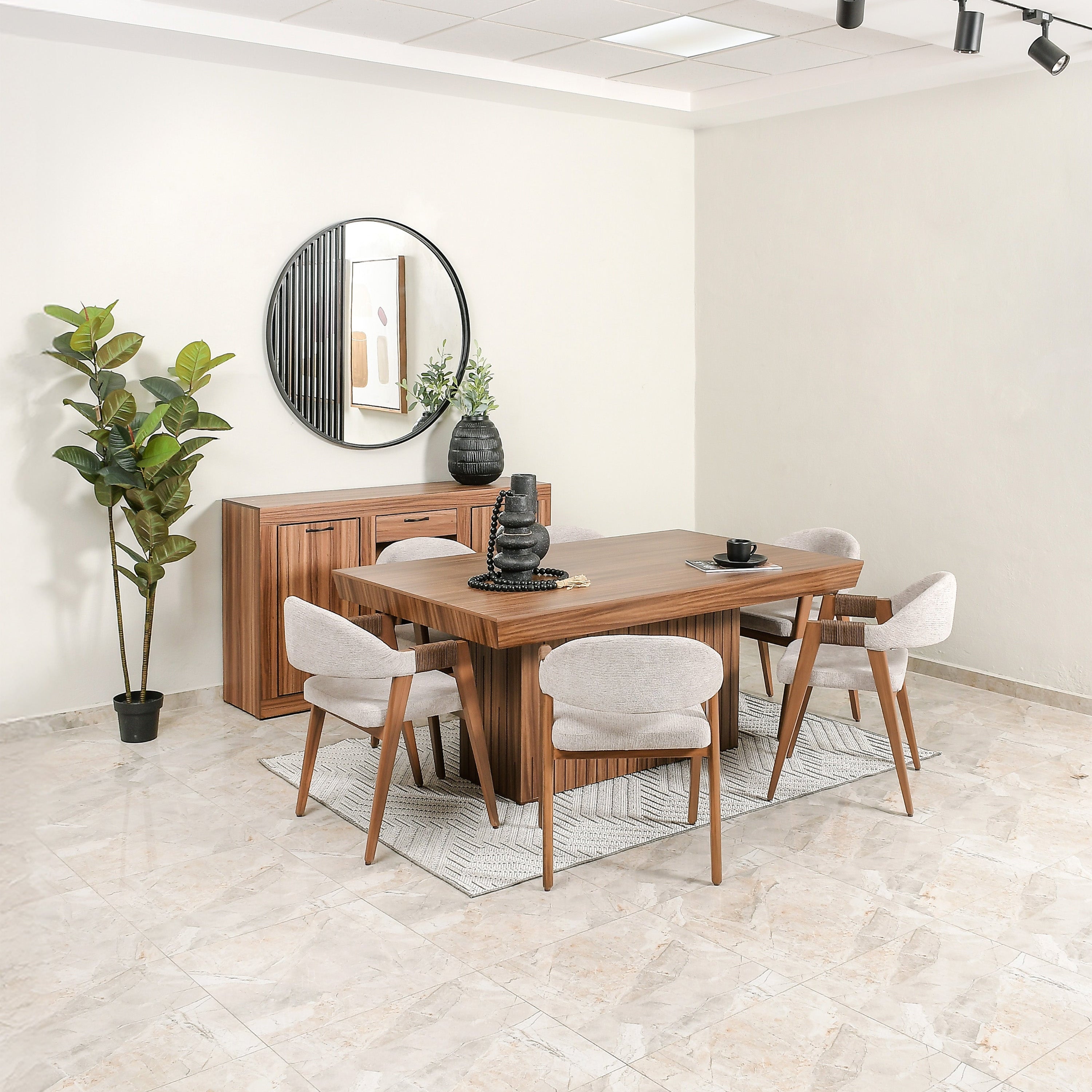 Mesa Lumin p/6 + Silla Tiffany