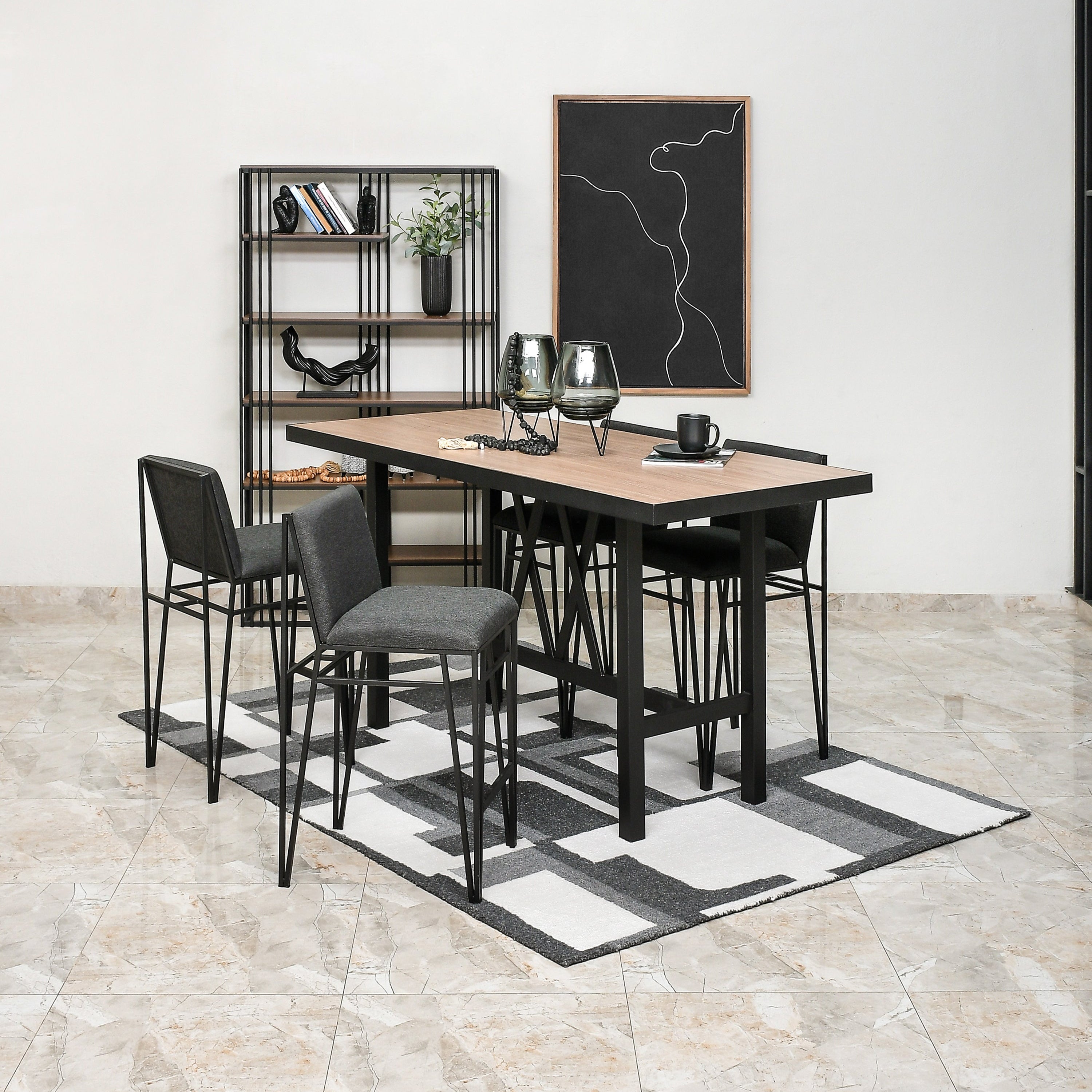 Mesa Barra Doble X