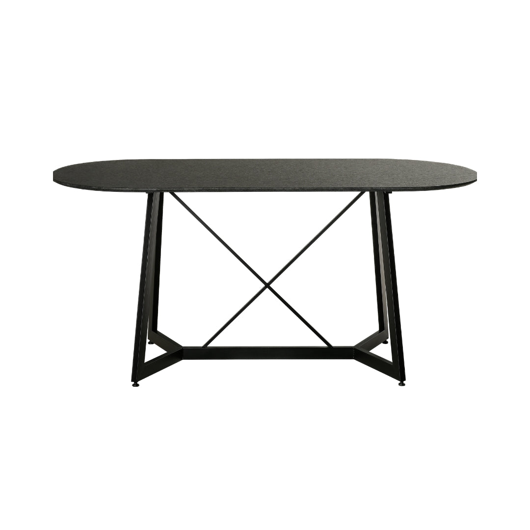 Pedestal Industrial p/6 con Cubierta Mármol