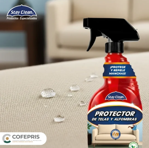 Protector de Telas y Alfombras Stay Clean