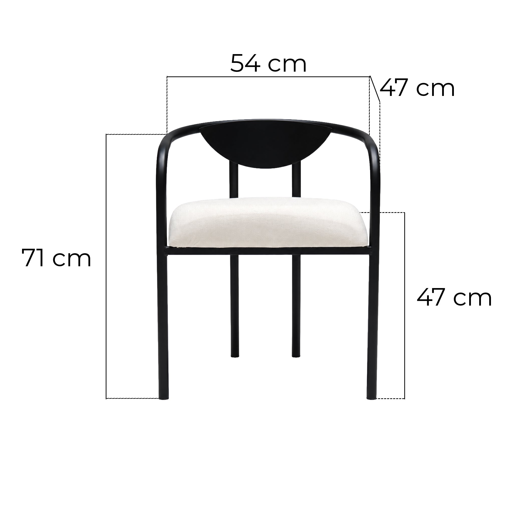 Silla Jev Tapizada