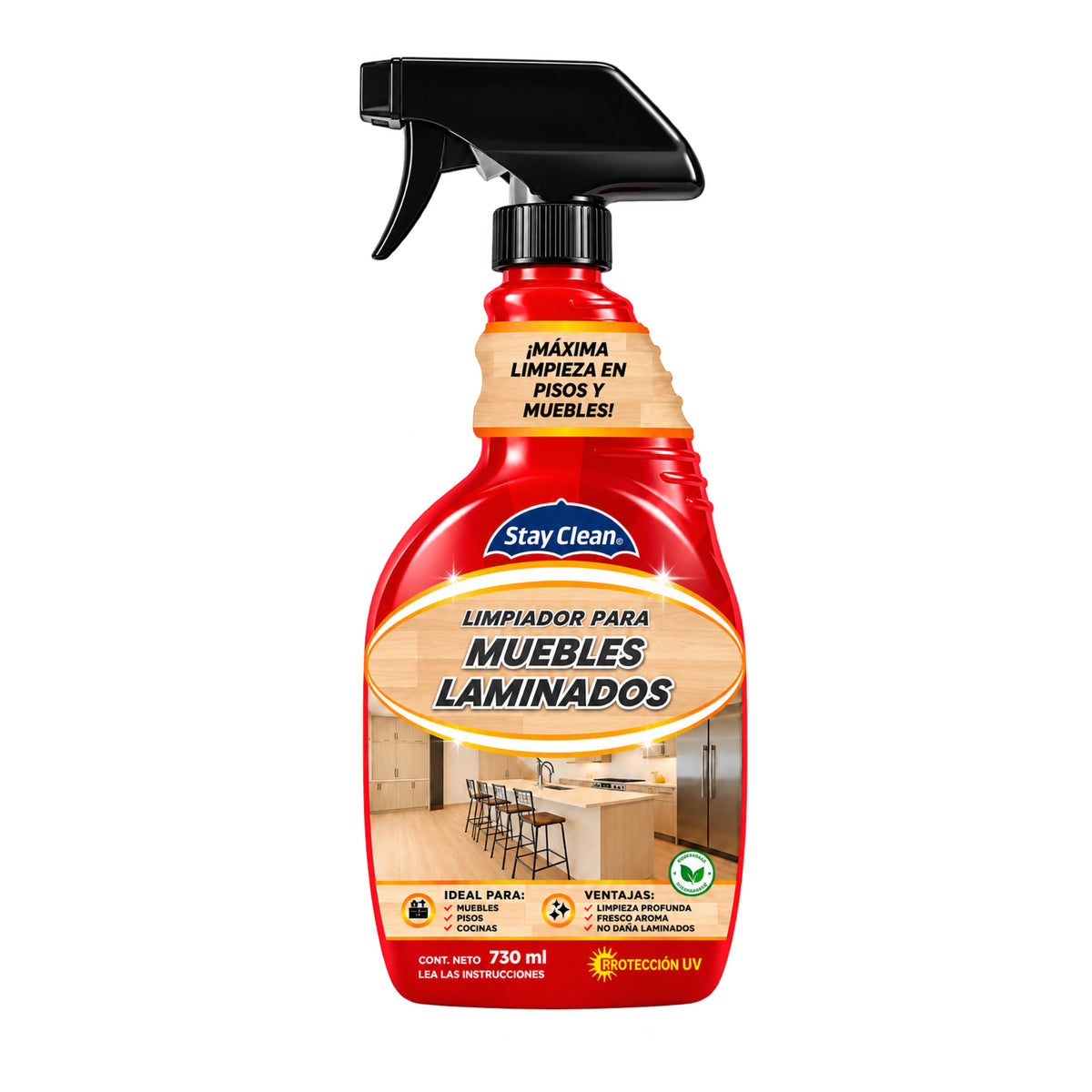 Limpiador para Pisos y Muebles Laminados Stay Clean