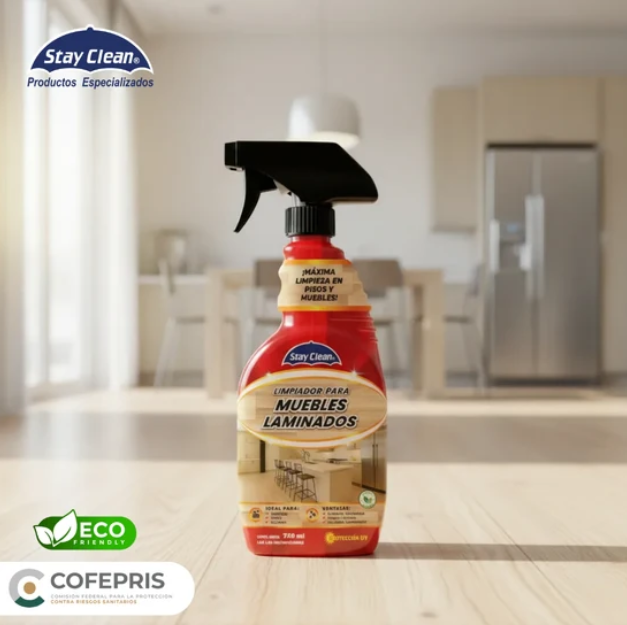 Limpiador para Pisos y Muebles Laminados Stay Clean