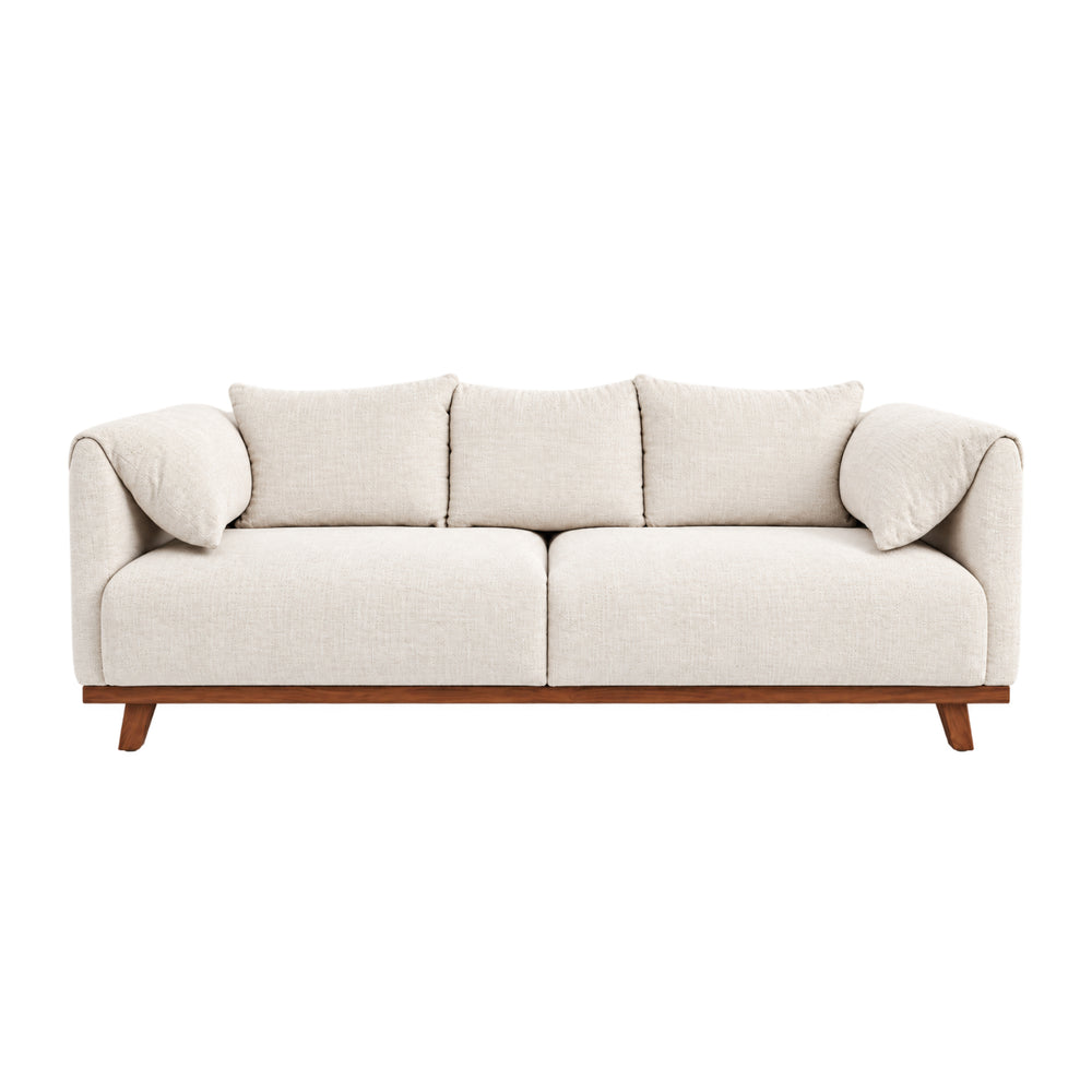 Sala Princes 3-2 Tapizada en Floffy Porcelain | Muebles Mayoral