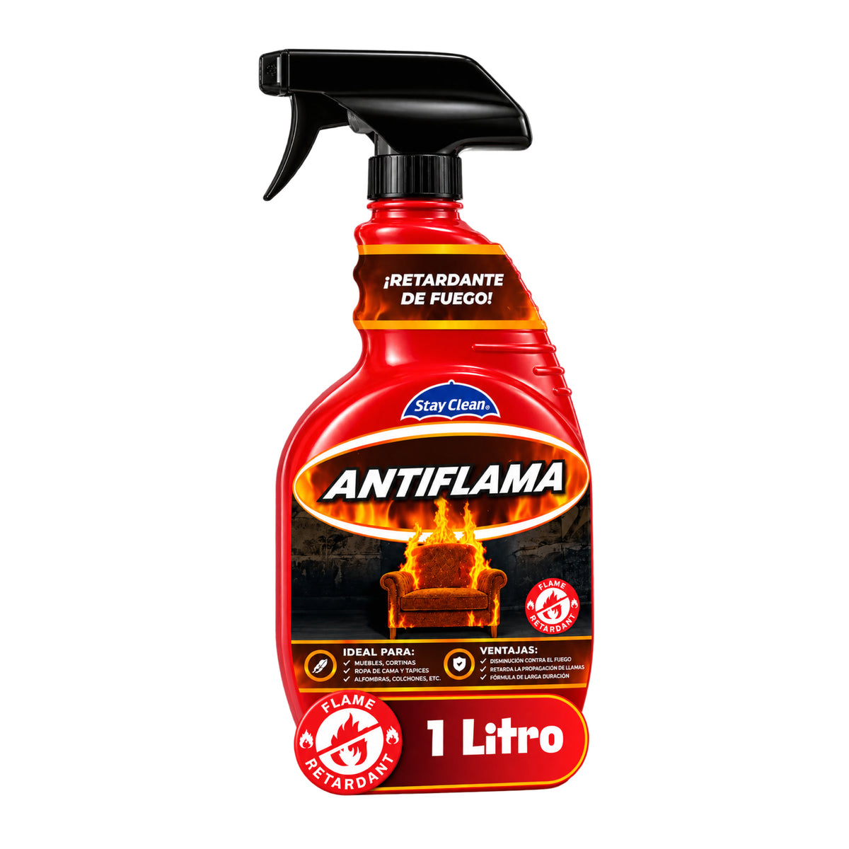 Antiflama Retardante de Fuego Stay Clean