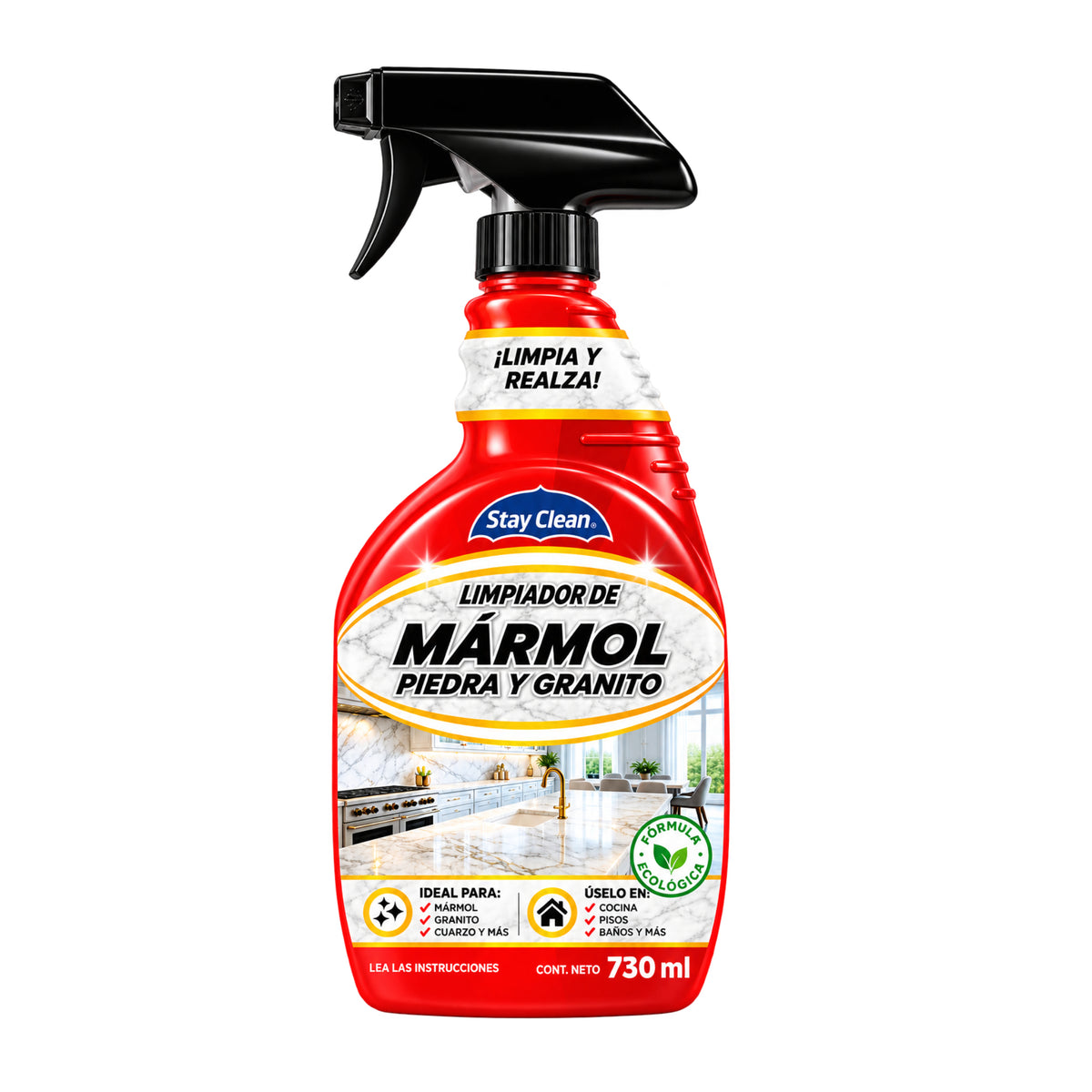 Limpiador y Abrillantador de Mármol, Piedra y Granito Stay Clean