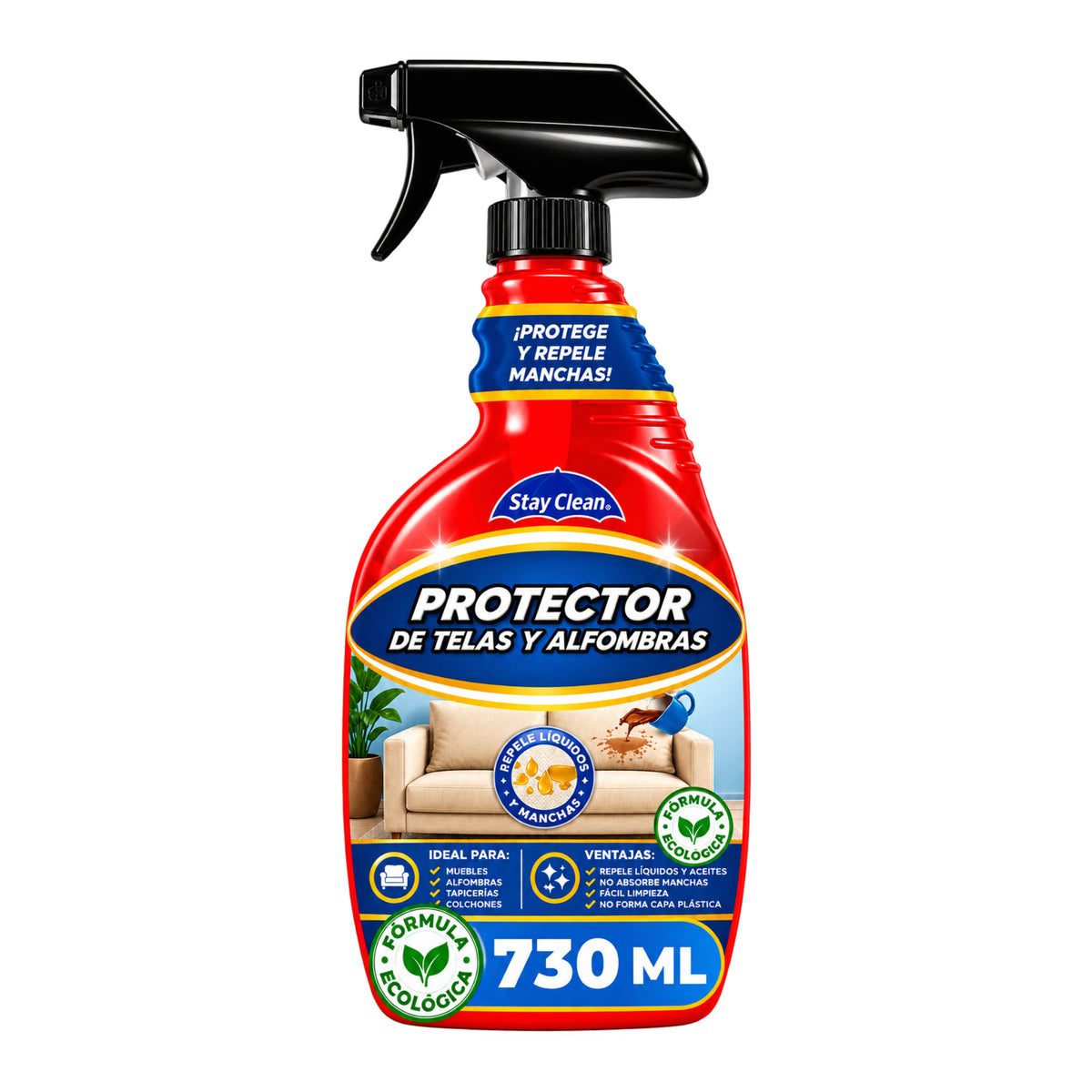 Protector de Telas y Alfombras Stay Clean